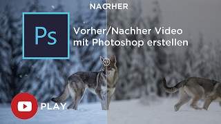 Einfache VorherNachher Videos mit Photoshop erstellen [upl. by Tjader]