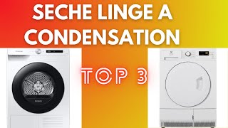 TOP 3  MEILLEUR SECHE LINGE A CONDENSATION 2024 [upl. by Lledo]