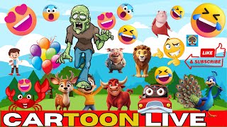 CARTOON LIVE Stream😊 mini wood toy  woodworking art skills woodhand crafts [upl. by Eiggep729]