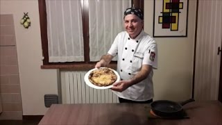 RICETTA DI FRITTATA CIPOLLE E PANCETTA  34 ENG SUB [upl. by Auberon161]