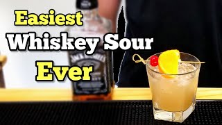 How to make a super easy Whiskey Sour [upl. by Yecart]