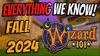 Wizard101 Fall Update 2024 Everything We KNOW New Patch Tomorrow [upl. by Aneahs]