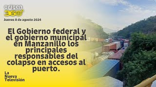 Origen 360 El Gobierno federal y el gobierno municipal en Manzanillo los principales responsable… [upl. by Innoc]