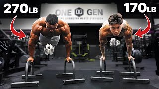 Body Builder VS Calisthenics  Planche Ft Larry Wheels [upl. by Zaslow]