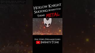 Hollow Knight Silksong  Bonebottom  Metal Cover shorts [upl. by Guglielmo947]