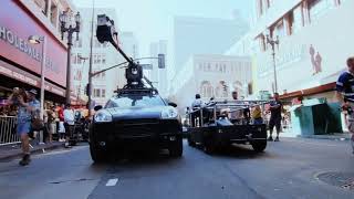 Michael Bay Directs The Transformers Car Crashes Behind The Scenes DiamondCinema3 [upl. by Ycal]