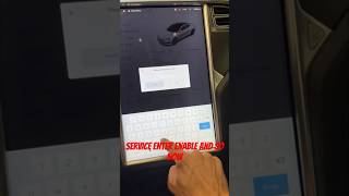 Service Mode to determine Tesla Model S door handles automobile diy [upl. by Anigger]