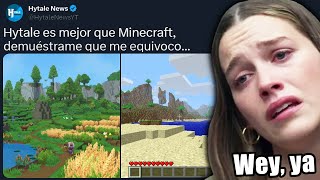 HYTALE contra MINECRAFT ¿Cuál es MEJOR [upl. by Narmak]