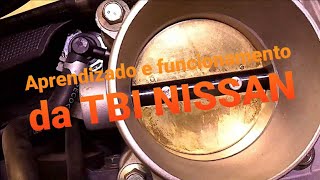 Aprendizado e funcionamento da TBI corpo de borboleta NISSAN motor MR18DE [upl. by Odlanyer]