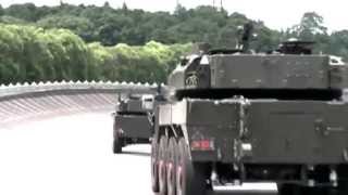 Japan New 26ton MCV  Maneuver Combat Vehicle  JGSDF Official PV [upl. by Ardnasak]