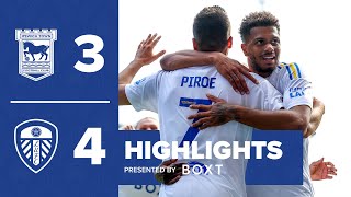 Joel Piroe scores on debut Ipswich Town 34 Leeds United  Highlights [upl. by Pace931]