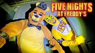 FIVE NIGHTS AT FREDDYS VS PARKOUR IN REAL LIFE [upl. by Lynsey228]