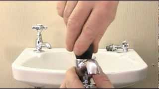 How to reseat a dripping tap using a tap reseating tool [upl. by Ykcin666]