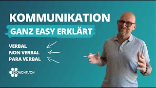 ✅ verbal  non verbal  Kommunikationsmodell ganz einfach erklärt [upl. by Ecnedurp]