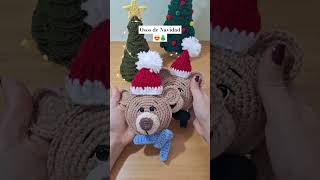 Adornos de Navidad a Crochet😍🌲🐻 Tutorial Aquí crochet navidad christmas [upl. by Eseilenna]