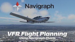 Navigraph Charts  How to Create a Basic VFR Flight Plan [upl. by Harris274]