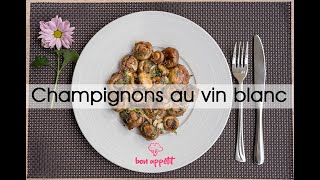 Champignons au vin blanc [upl. by Angelis]