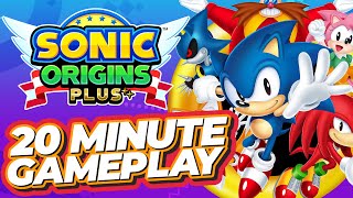 Sonic Origins Plus Gameplay Xbox Series X [upl. by Gaut]