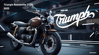 Triumph Bonneville T120 2025 Classic Style Meets Modern Performancequot [upl. by Merralee833]