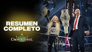 Liv y Cody se CORONARON y lo mejor de WWE Crown Jewel Nov 2 2024 [upl. by Adnilim608]