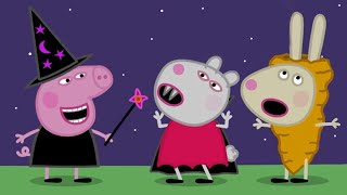 Peppa Pigs Halloween Trick or Treat [upl. by Vocaay]