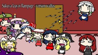 Sakuya Izayoi Rampage  version walfas sub español [upl. by Madian10]