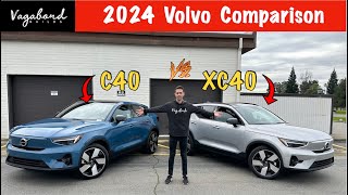 Which one should you buy 2024 Volvo C40 vs XC40 [upl. by Carmelina]