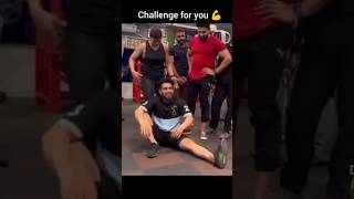 your challenge accepted 🔥 challengeaccepted fitness fitnessmotivation shorts ytshorts [upl. by Barcus]