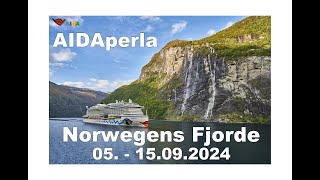 AIDAperla Norwegens Fjorde Vlog3 Haugesund [upl. by Henriques]