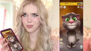 Lyssy Noel TALKING TOM TOOK MY CAMERA AND RECORDED ME Reuploaded [upl. by Leahcimrej]