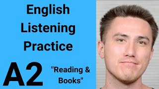 A2 English Listening Practice  Reading and Books [upl. by Logan]