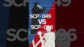 SCP049 VS SCP096 SCP Animation [upl. by Alebasi]