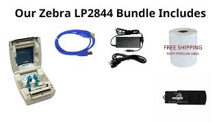 Zebra LP2844 Bundle [upl. by Aneehsyt912]