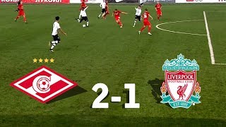 Spartak Moscow vs Liverpool 21 Highlights 26092017 FullHD [upl. by Ikkaj]