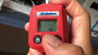 AC Delco torque gauge [upl. by Adamo]