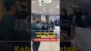 KEBERANGKATAN JAMAAH UMROH NAMIRA TRAVEL 14 NOV 2024 umrohhemat agentravelumroh [upl. by Caryn108]