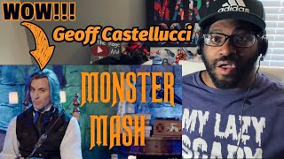 Geoff Castellucci  Monster Mash  Low Bass Singer Cover  REACTION [upl. by Derr545]