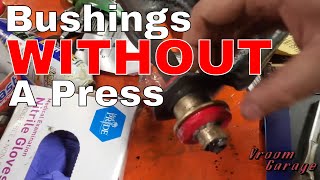 How to Replace Control Arm Bushings Without a Press [upl. by Eiroc]