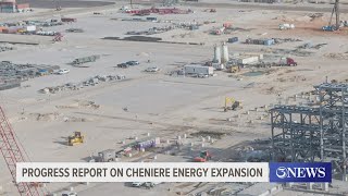 Progress report on Cheniere Energy expansion [upl. by Charmain416]