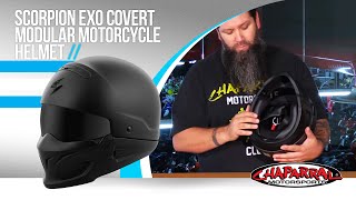 Scorpion EXO Covert Modular Motorcycle Helmet Review Special Ops Outlaw Bandit [upl. by Love]