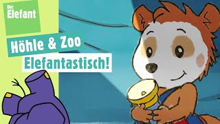 Bobo baut eine Höhle amp Bobo geht in den Zoo  Der Elefant  WDR [upl. by Airetnohs]