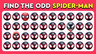 Find the ODD SpiderMan – Marvel SpiderMan 2 Game Edition Quiz 🕷️🦸‍♂️🕸️  Emoji Quiz [upl. by Azne]