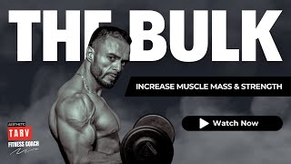 🔴 Ultimate Bulking Gain Muscle Mass and Strength Fast  Promolecules The Bulk  Aesthetic Tarv [upl. by Courtland388]