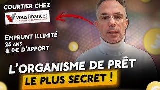 Ce courtier vous permet d’emprunter en illimité sans apport et sur 25 ans en 2025 chez [upl. by Eitirahc]