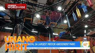 Largest indoor amusement park pinuntahan ng UH barkada  Unang Hirit [upl. by Sukramaj287]