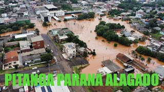 VEJA OQUE AS CHUVAS FISERAM AQUI EM PITANGA PR [upl. by Surazal]