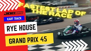 FASTEST LAP OF THE RACE  RYE HOUSE GP45  07062022  My first time in this track [upl. by Gala]