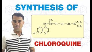 SYNTHESIS OF CHLOROQUINE  MEDICINAL CHEMISTRY  GPAT  BPHARM 6th SEMESTER [upl. by Dygal341]