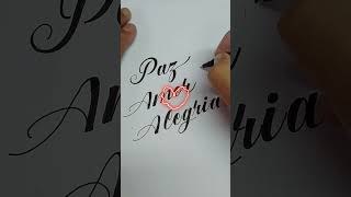 A Verdadeira RIQUEZA consiste em ter lettering love satisfying [upl. by Nabetse]