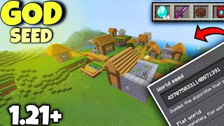 Minecraft PE GOD Seed for Survival [upl. by Dorcia850]